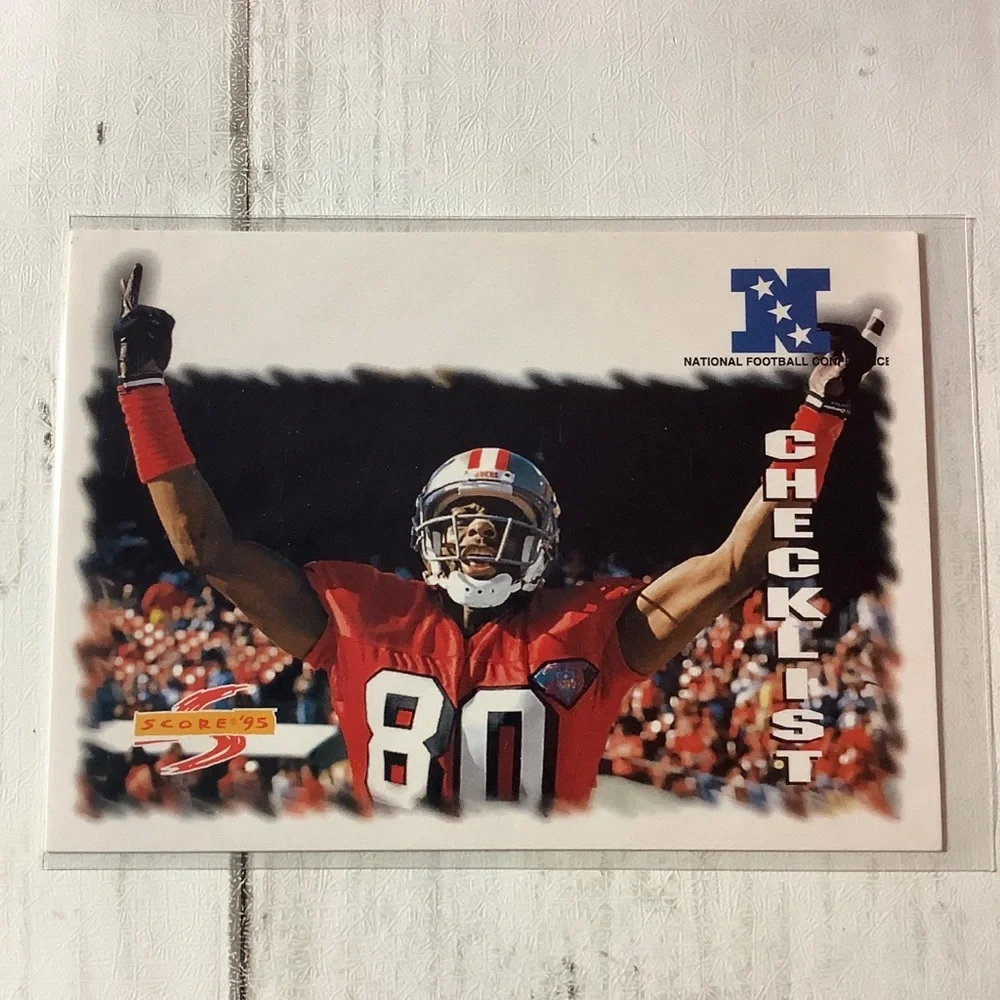 1995 Score - Checklist Jerry Rice #237